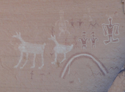 Antelope House Ruins Petroglyphs