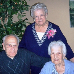 Uncle Bill Koehn, Aunt Ruth, Aunt Sylvia (Uncle Bill's Wife)