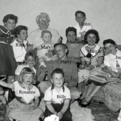 Grandma Koehn and Her GrandChildren