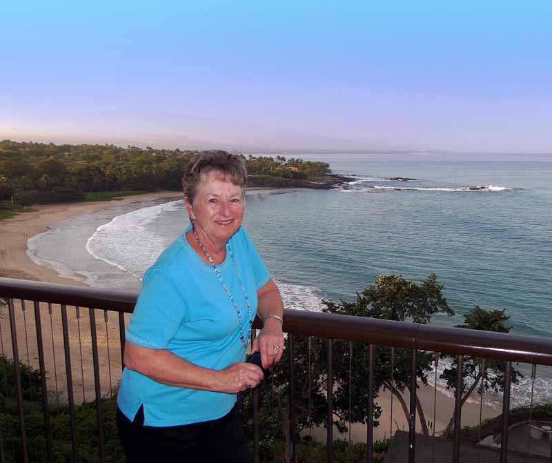 Mauna Kea Beach View From Our Baloney