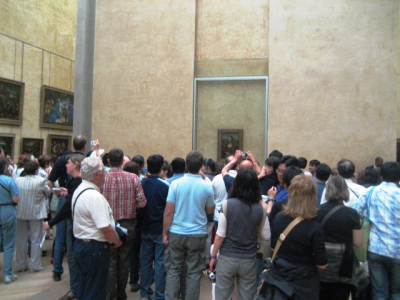 Viewing The Mona Lisa