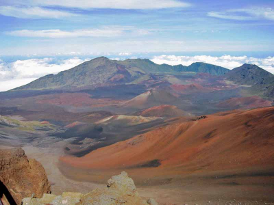 Haleakala crater