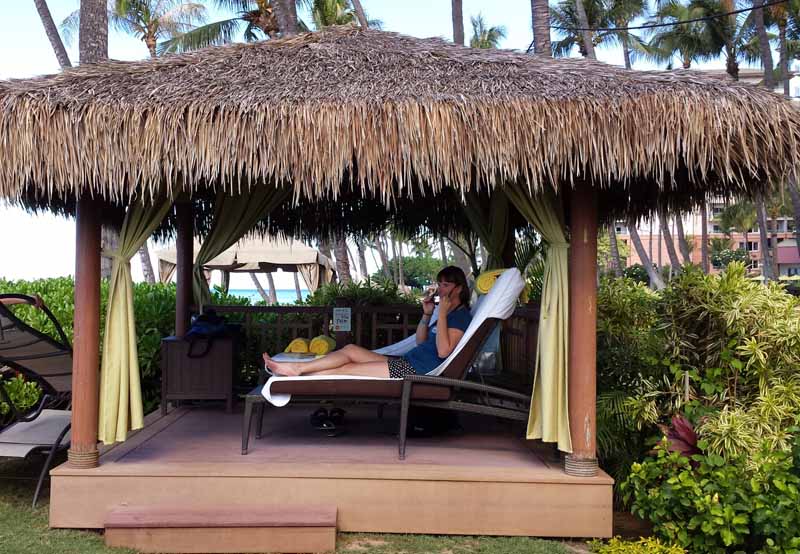 Oceanfront Cabanas