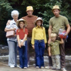 Happy Campers at New Germany State Park in Maryland (1971)