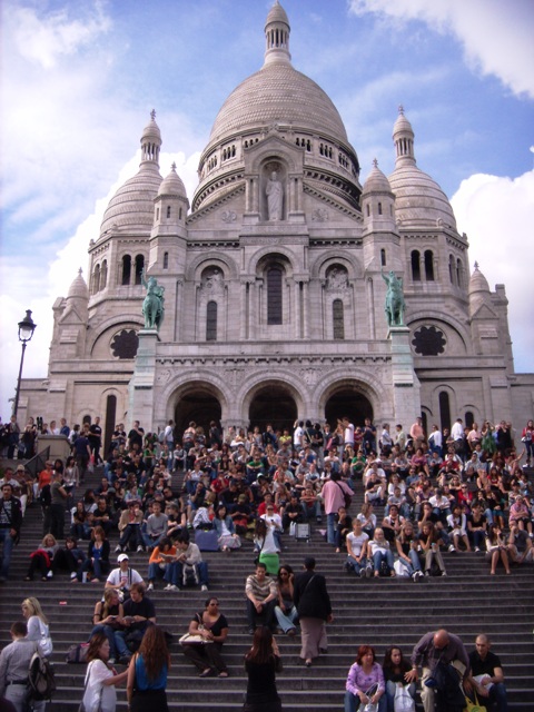 Sacré-Cœur Basilica (Sacred Heart Basilica) in Montmare