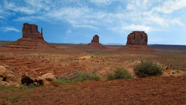 West Mitten (Coffee Pot), East Mitten (Tea Pot), Merrick Butte