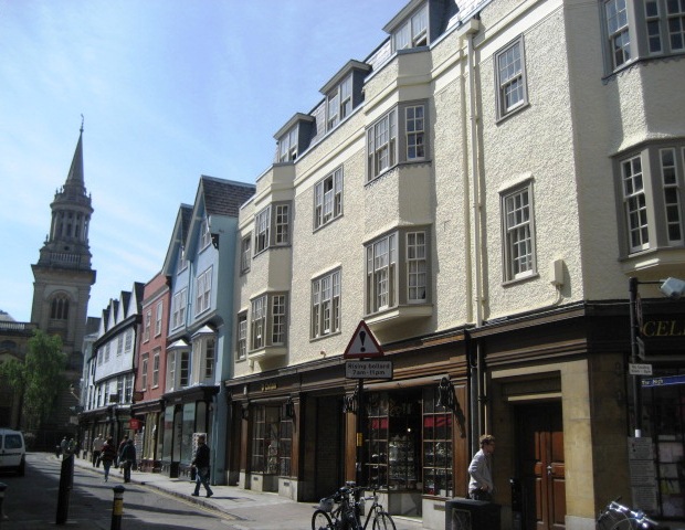 The Carfax Tower is the remaining part of what was the City Church of St. Martin and is a prominent landmark providing a look-out over the town.