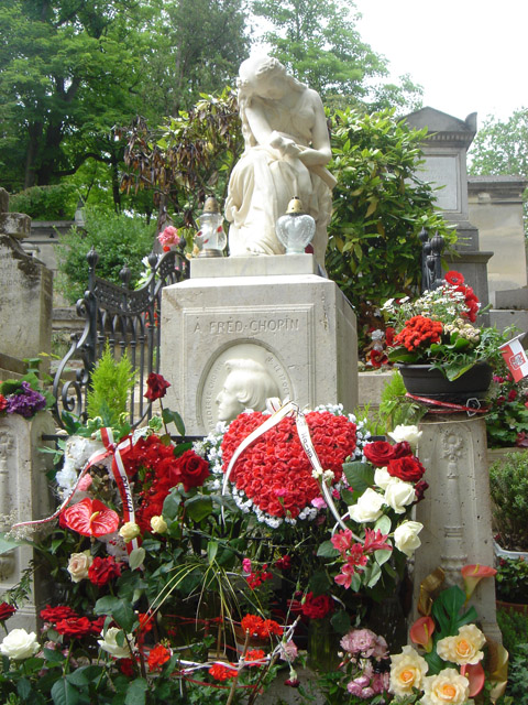 Pere Lachaise Cemetery - Frederic Chopin