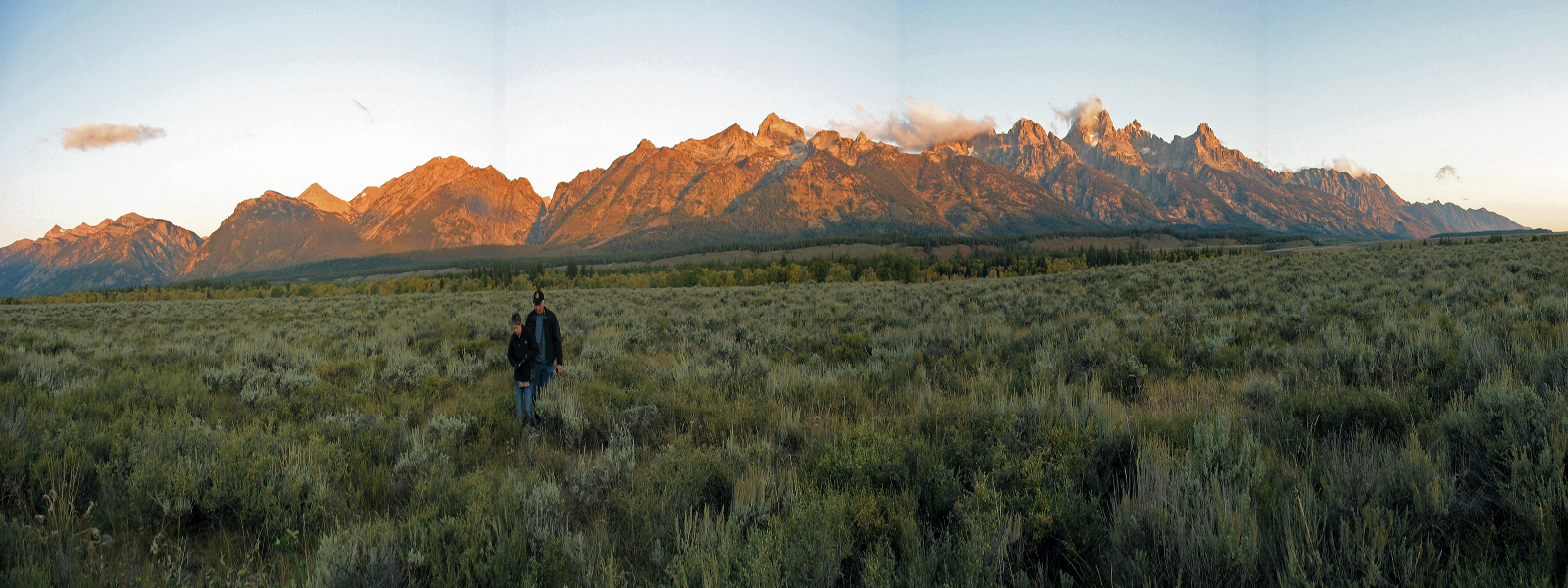 Judy & Mike, Grand Teton National Park, WY (Photo by Son-in-Law Frank)